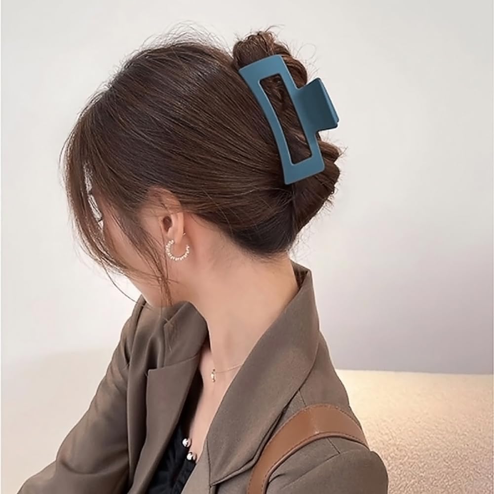 Silicone Hair Claw Clips for Women | Flexible Bendable Cloud Clips