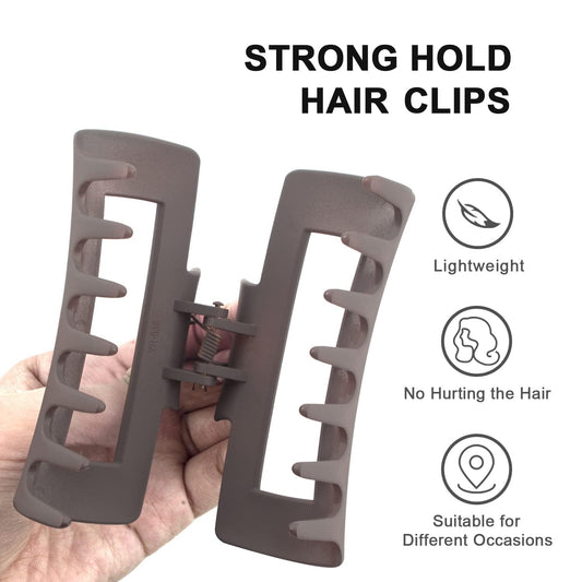 Silicone Hair Claw Clips for Women | Flexible Bendable Cloud Clips